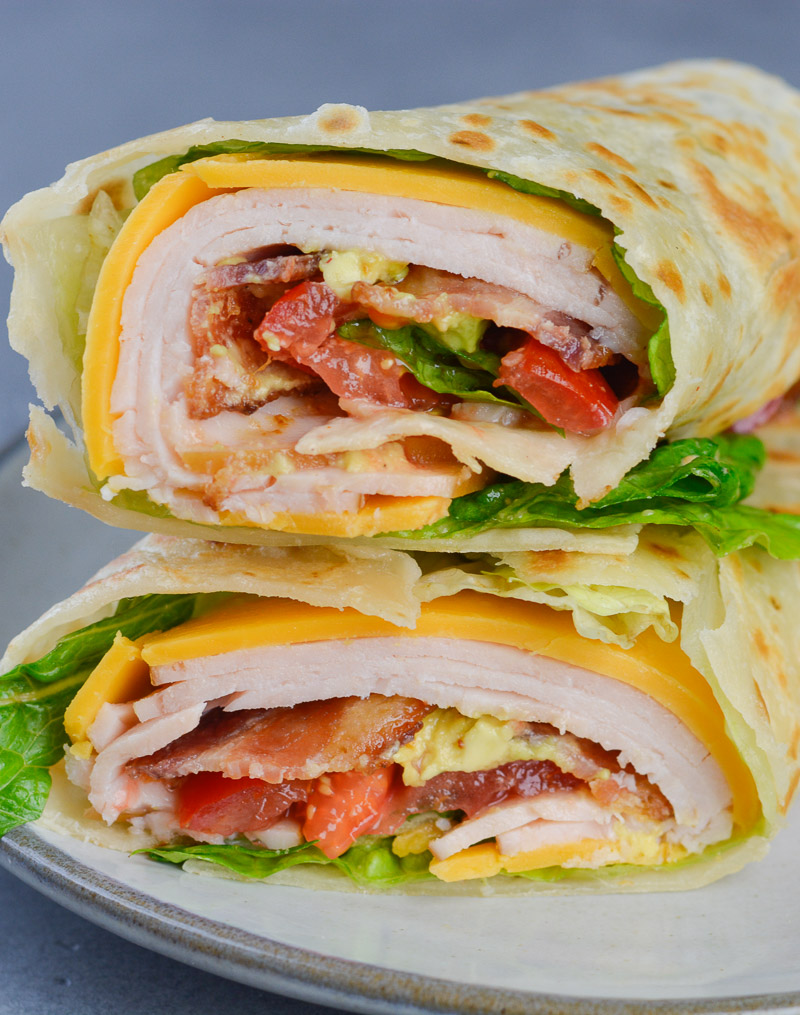 California Turkey Club Wrap-image