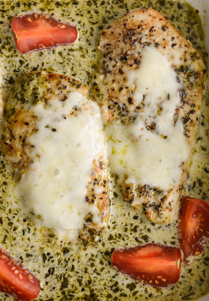 Easy Pesto Chicken