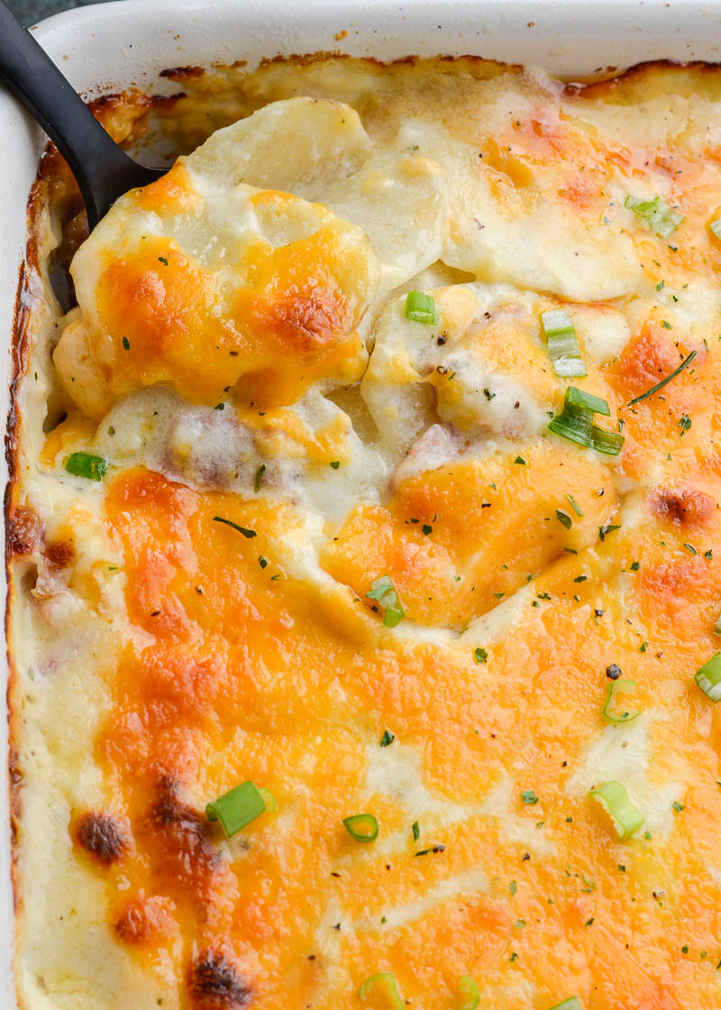 Scalloped Potatoes with Ham