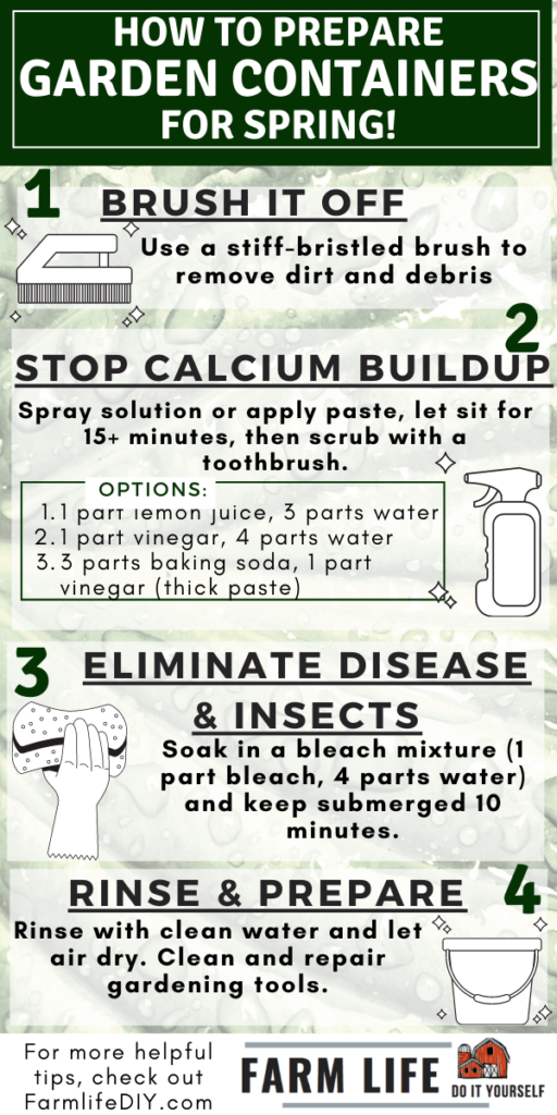 Safe Spring Preparations How to Prepare Containers for Spring