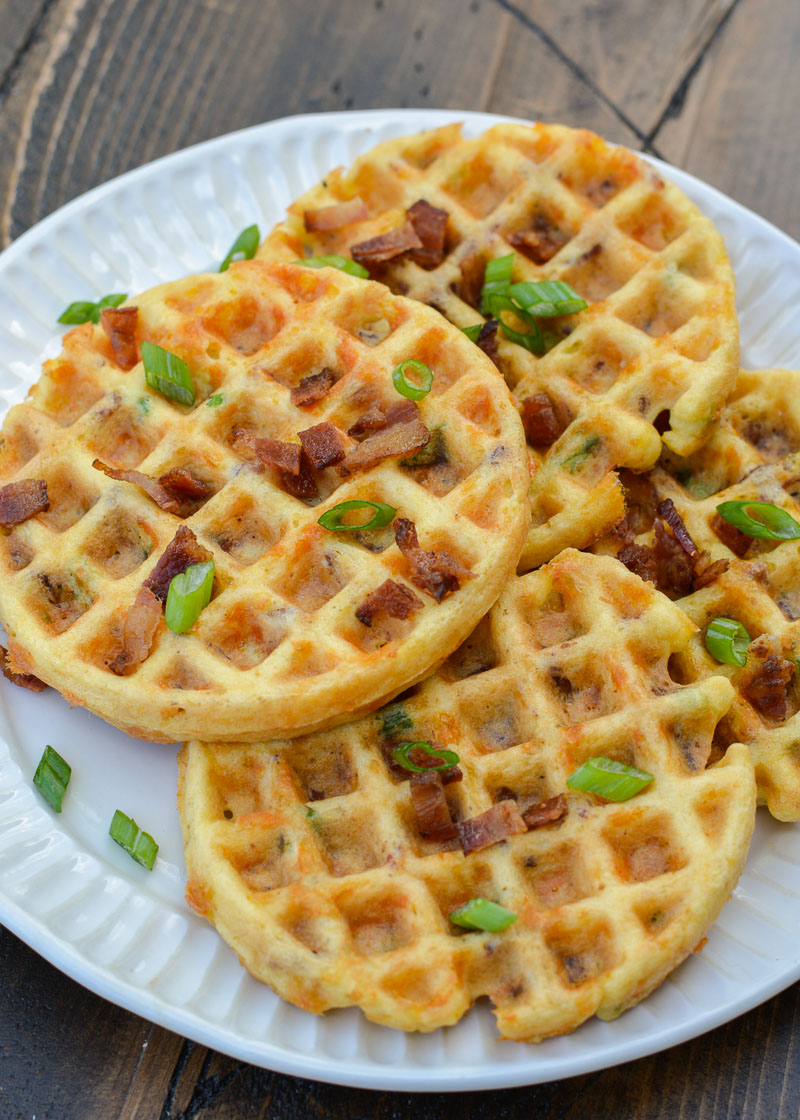 Ham and Cheese Chaffles - The Best Keto Recipes