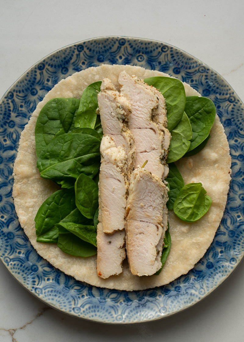 Easy Turkey Wraps {Using Leftover Turkey} - Spend With Pennies