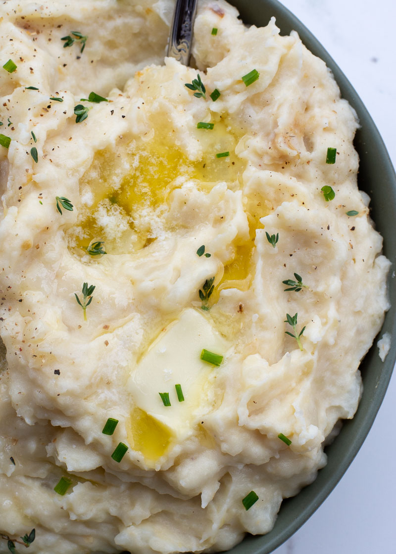 Roasted Garlic Mashed Potatoes