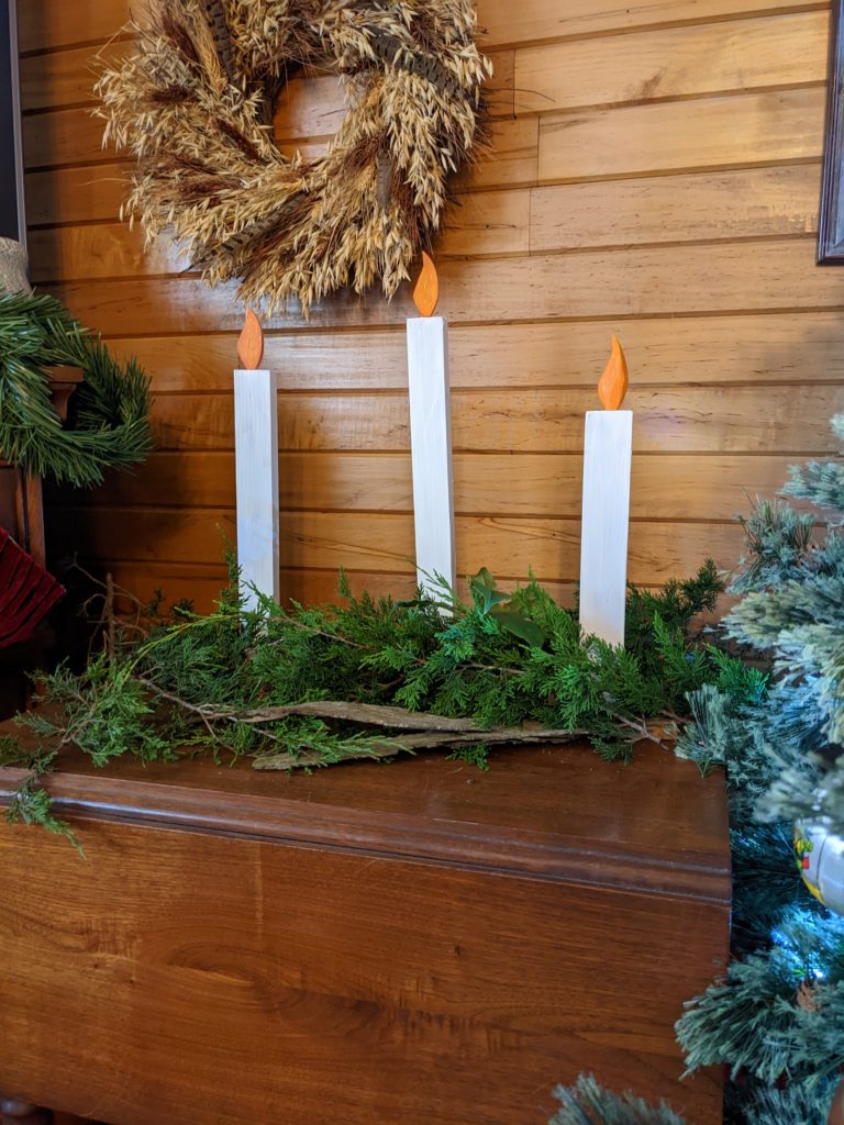 Diy Christmas Candle Set