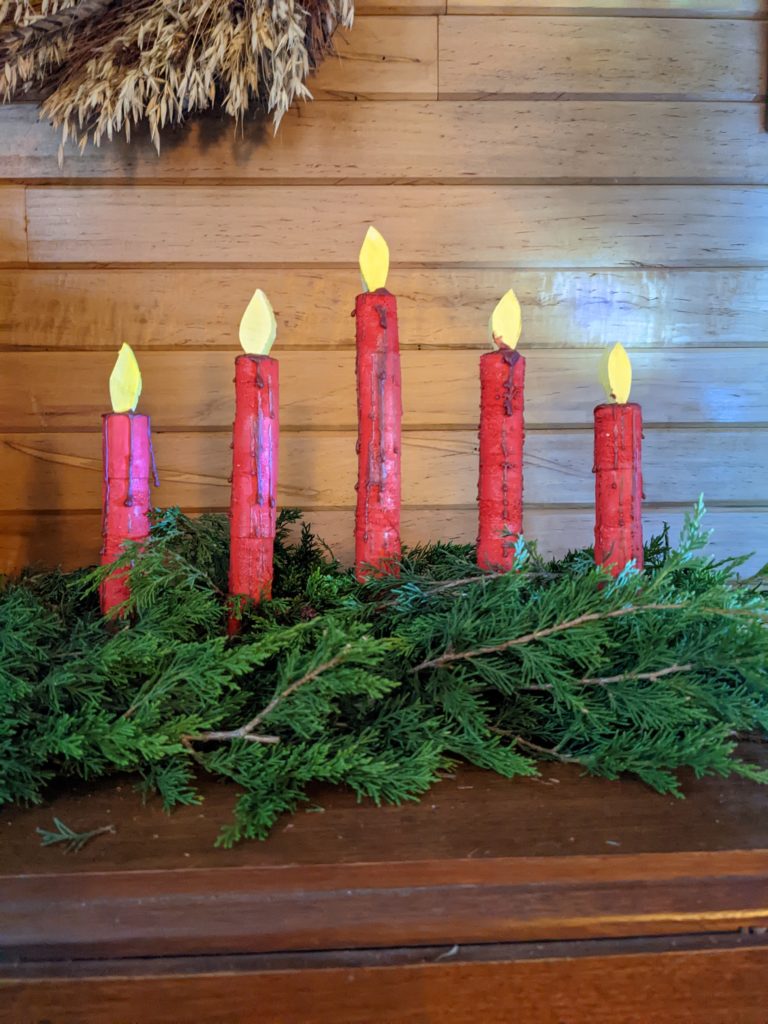 Diy Christmas Candle Set