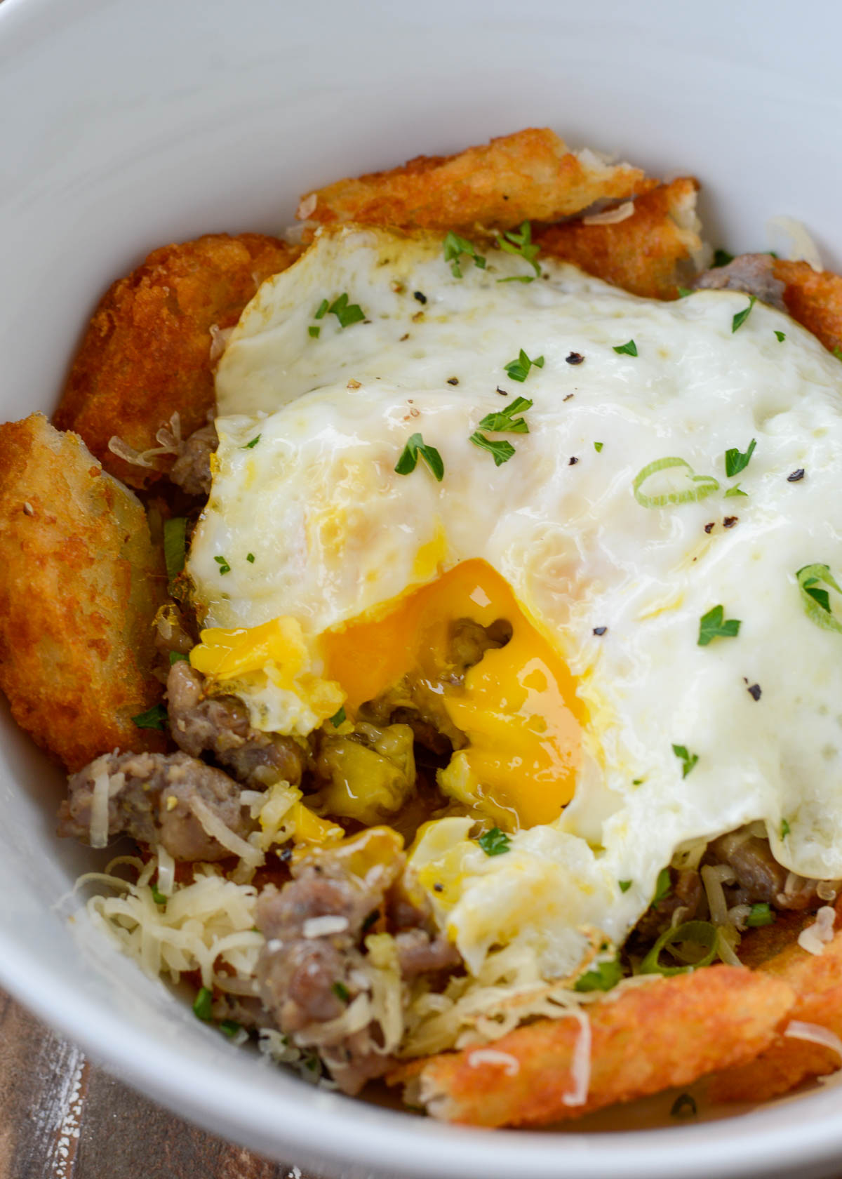 Hash Brown Breakfast Bowl